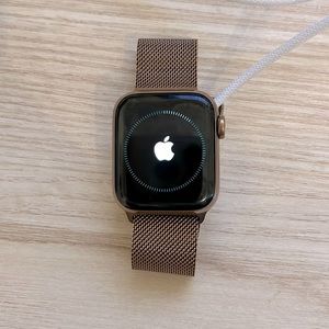 Apple Watch Series 5 - gold stainless steel